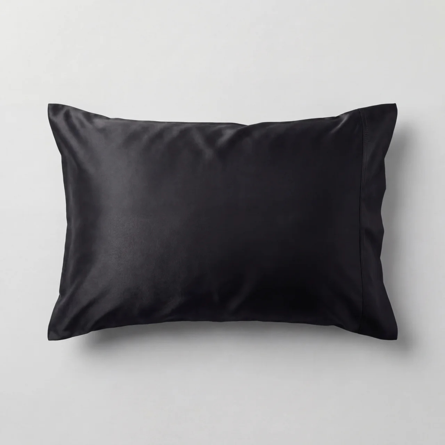 Black Silk Pillowcase